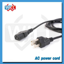 UL CUL approval 3 pin 250v north america ac power cord